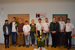 Foto der neuen Vorstandschaft nach der Wahl